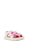 Camper Pelotas Floata Sandal In Pink