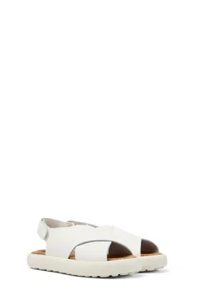 Camper Pelotas Floata Slingback Sandal In White