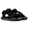 Camper Pelotas Flota Flat Sandals In Black