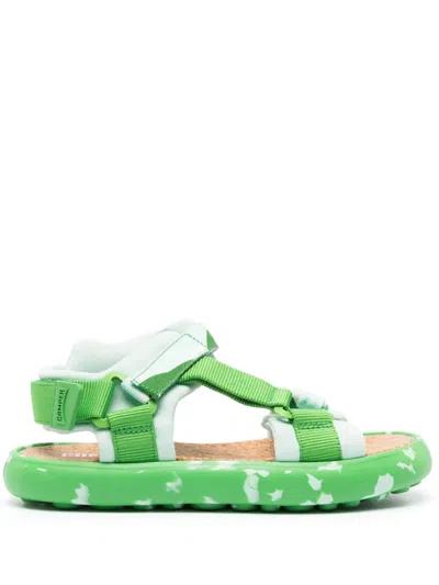 Camper Pelotas Flota Padded Sandals In 绿色