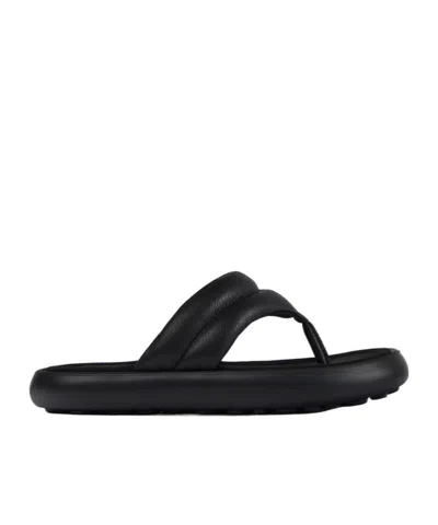 Camper Pelotas Flota Padded Sandals In Black