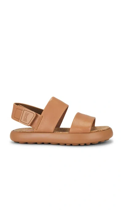 Camper Pelotas Flota Sandal In Brown