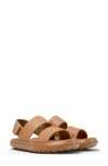 Camper Pelotas Flota Sandal In Nude/beige