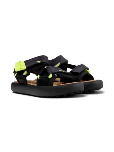 Camper Pelotas Flota Sandals In Black