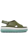 Camper Sandals For Women In Green