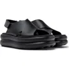 Camper Pelotas Flota Up Platform Sandal In Black, Women's At Urban Outfitters