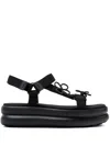 Camper Pelotas Flota Up Twins Sandals In 黑色