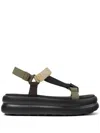 Camper Pelotas Flota Up Twins Sandals In Brown