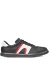 Camper Pelotas Leather Sneakers In Black