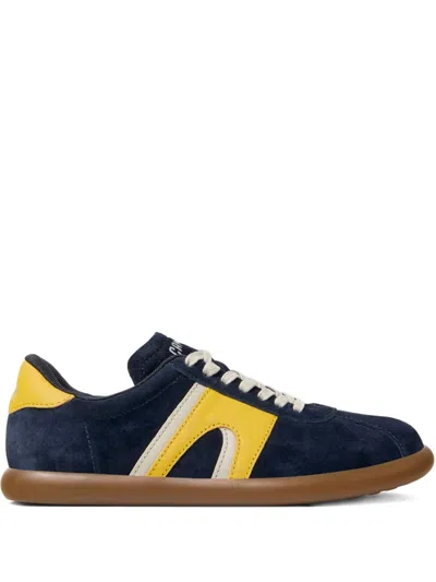 Camper Pelotas Leather Sneakers In Blue