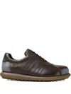 Camper Pelotas Leather Sneakers In Brown