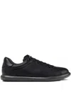 Camper Pelotas Leather Trainers In Black