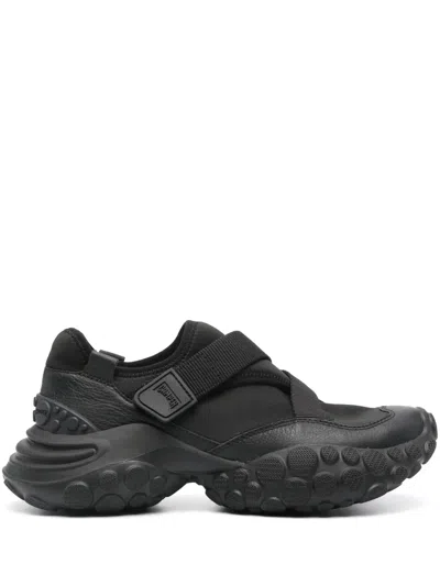 Camper Pelotas Marsh Touch-strap Sneakers In Black