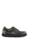 Camper Pelotas Ariel Leather Sneakers In Black
