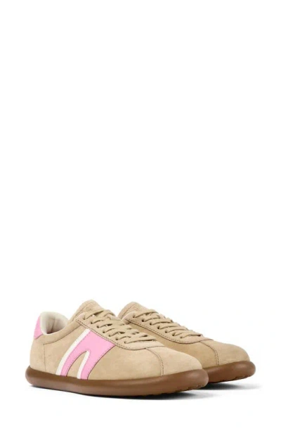 Camper Leather-panel Suede Trainers In Beige