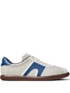 Camper Pelotas Soller Blue Panel Sneakers In White