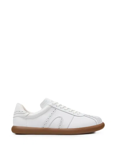 Camper Pelotas Soller Brogue-detail Sneakers In White