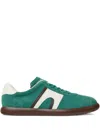 Camper Pelotas Soller Leather Sneakers In Green