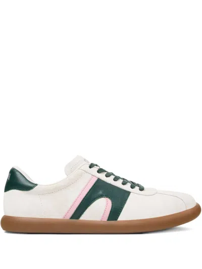Camper Pelotas Soller Leather Sneakers In White
