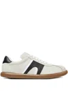 Camper Pelotas Soller Leather Sneakers In White