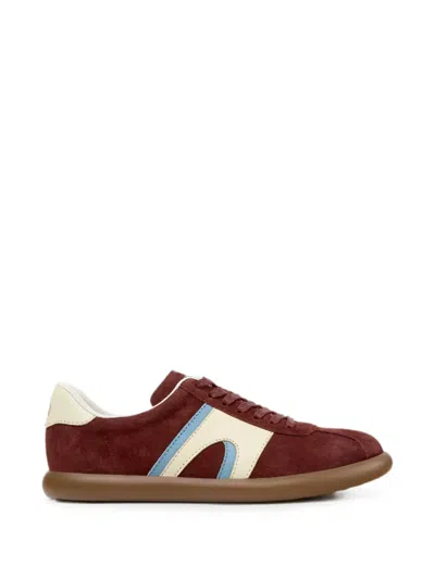 Camper Pelotas Soller Nubuck Leather Sneakers In Multi