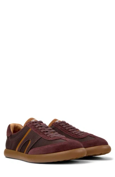 Camper Pelotas Soller Sneaker In Burgundy