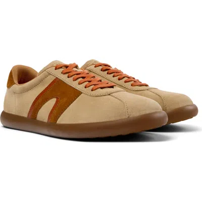 Camper Pelotas Soller Sneaker In Medium Beige