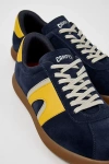 Camper Pelotas Soller Leather Sneakers In Blue