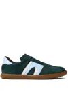 Camper Pelotas Soller Suede Sneakers In Green