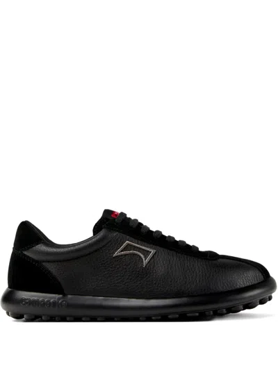 Camper Pelotas Xlf Leather Sneakers In Black