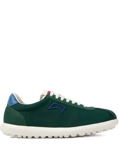 Camper Pelotas Xlf Suede Sneakers In Green