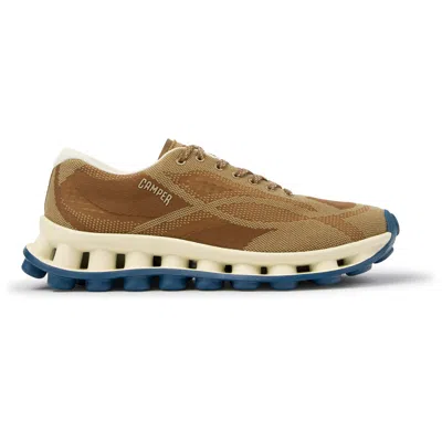Camper X Sunnei Pelotissima Mesh Sneakers In Brown