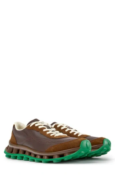 Camper Pelotissima Leather Sneaker In Brown