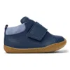 Camper Leather Strap Sneakers In Blue