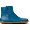 Camper Flat Ankle Boot Woman Color Blue In Blue
