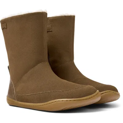 Camper Kids' Boots For Girls In Brown