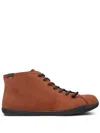 Camper Peu Cami Ankle Boots In Red