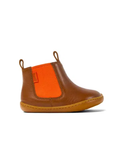 Camper Kids' Peu Cami Boots In 褐色
