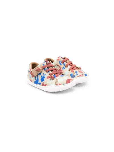 Camper Babies' Peu Cami Graphic-print Sneakers In Neutrals