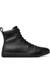 Camper Peu Cami Lace-up Leather Combat Boots In Black