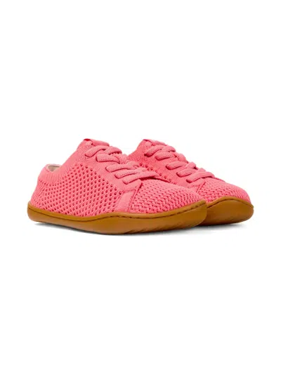 Camper Babies' Peu Cami Laced Sneakers In Pink