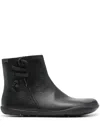 Camper Peu Cami Leather Boots In Black