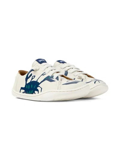 Camper Kids' Peu Cami Printed Sneakers In Neutral
