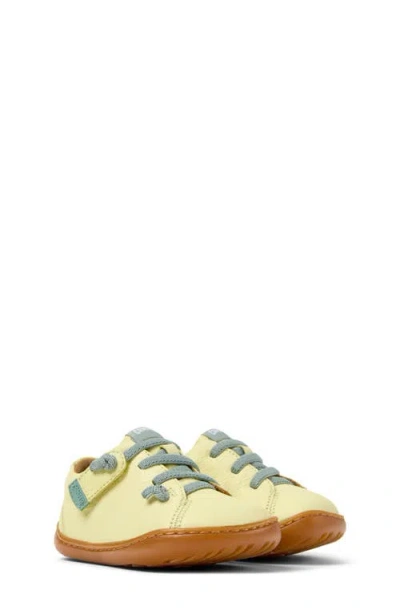 Camper Kids'  Peu Cami Sneaker In Light Pastel Yellow