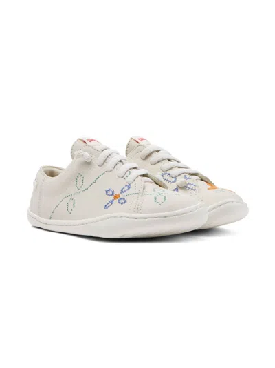 Camper Kids' Peu Cami Twins Sneakers In White