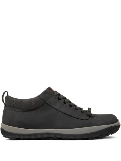 Camper Peu Leather Sneakers In Gray