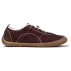 Camper Peu Path Lace-up Suede Sneakers In Brown