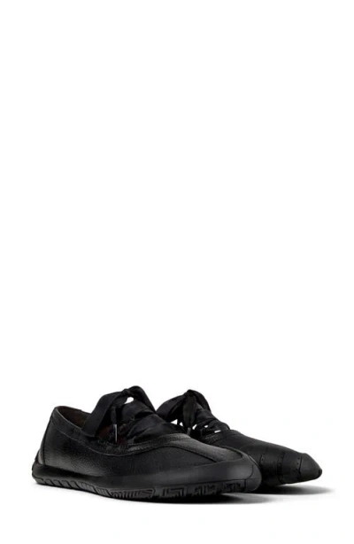 Camper Peu Path Ballet Sneaker In Black
