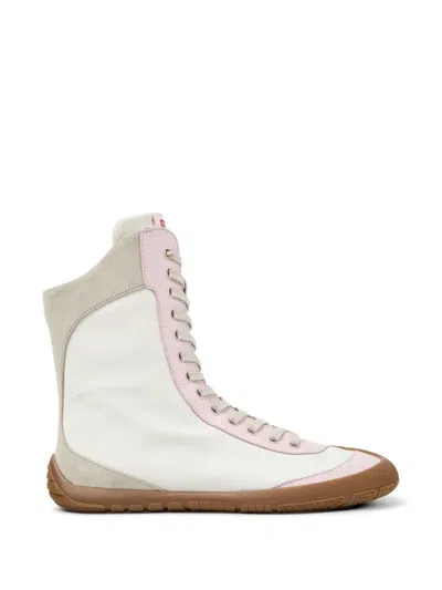 Camper Peu Path+ Lace-up Ankle Boots In Neutral
