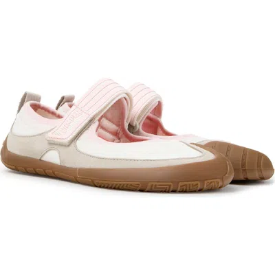 Camper Peu Path Leather Mary Jane In White
